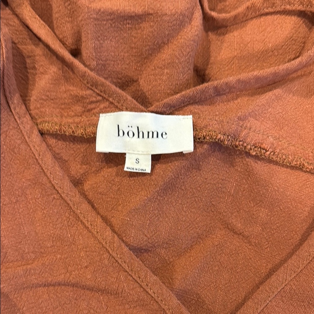 Böhme Rust Summer Dress - Picture 2 of 5